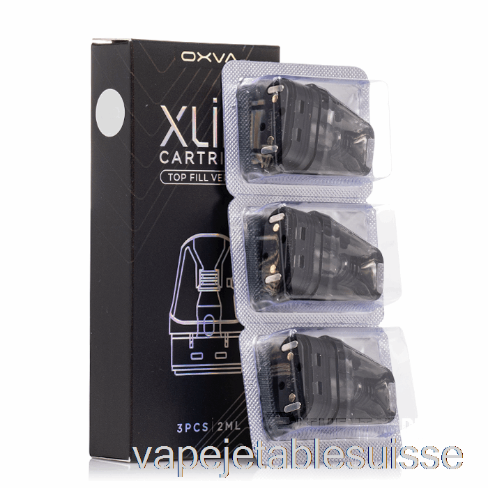 Vape Suisse Oxva Xlim Dosettes De Remplacement à Remplissage Supérieur Dosettes 1,2ohm